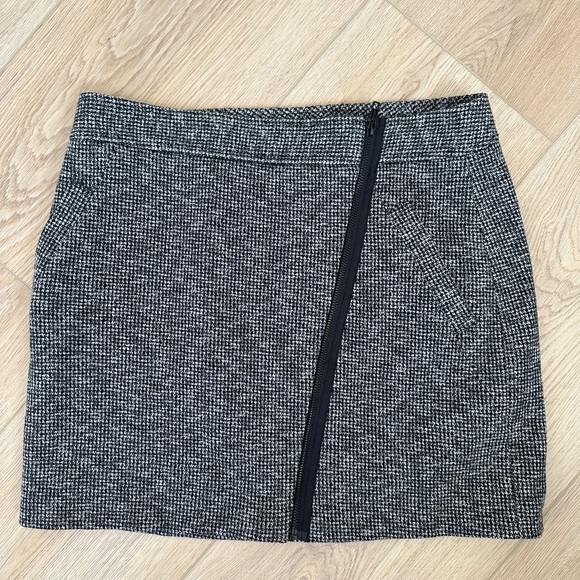 Women's Theory Black Tweed Skirt - Picture 1 of 3